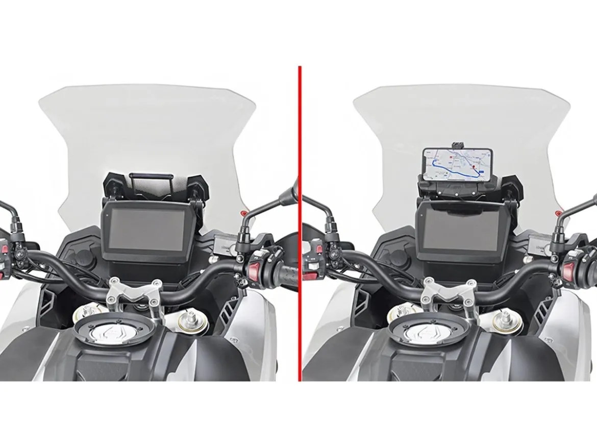 TRAVERSINO SUPPORTO CELLULARE GIVI VOGE VALICO 625 DSX 2025