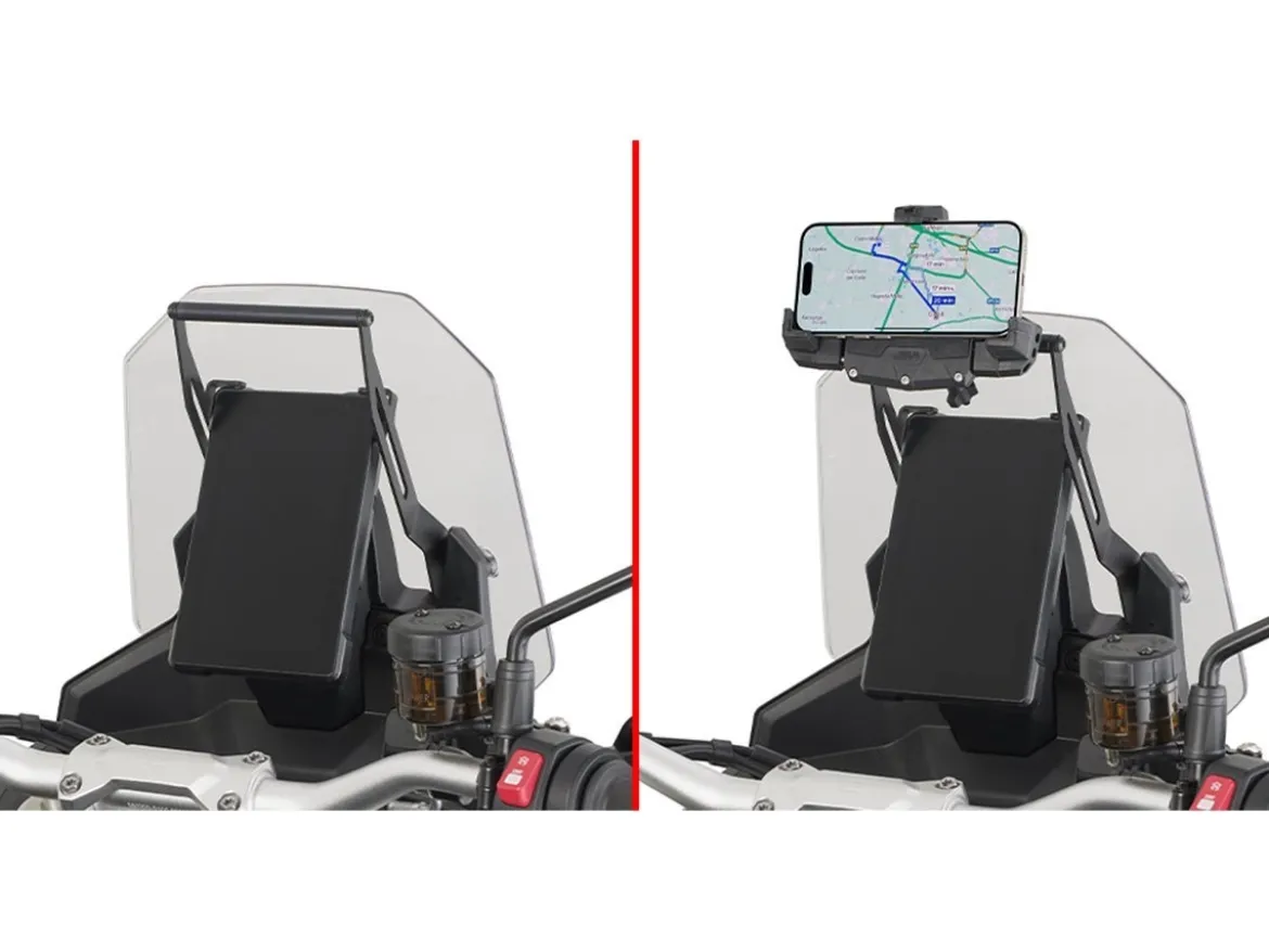 TRAVERSINO SUPPORTO CELLULARE GIVI KOVE 800 X / PRO 2024-2026