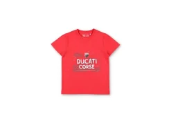 2536010 T-SHIRT BAMBINO UFFICIALE DUCATI CORSE CARTOON LOGO