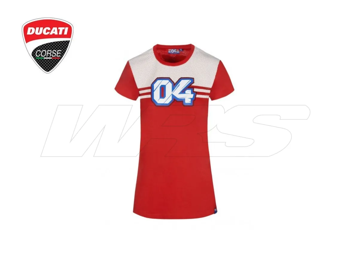 1832207 T-SHIRT DONNA ANDREA DOVIZIOSO UFFICIALE DUCATI CORSE