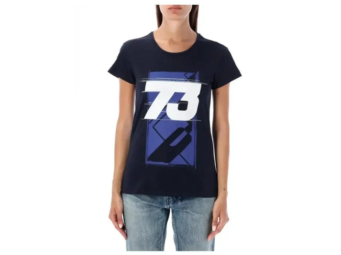 2332003 T-SHIRT DONNA UFFICIALE ALEX MARQUEZ 73