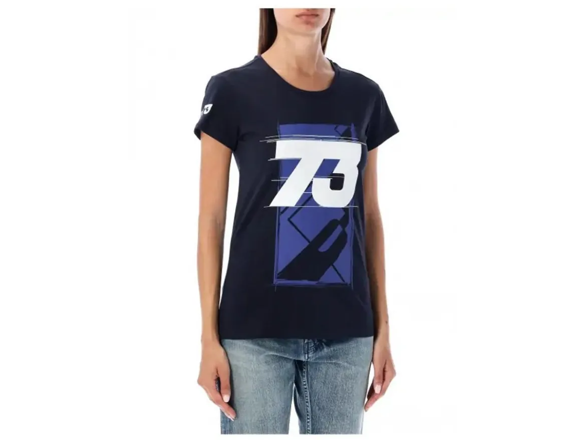 2332003 T-SHIRT DONNA UFFICIALE ALEX MARQUEZ 73