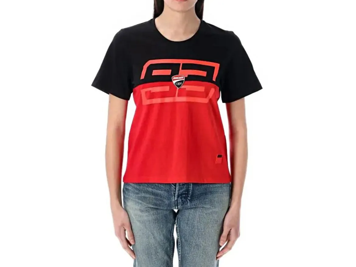 2539304 T-SHIRT DONNA UFFICIALE DUCATI DUAL MARC MARQUEZ 93