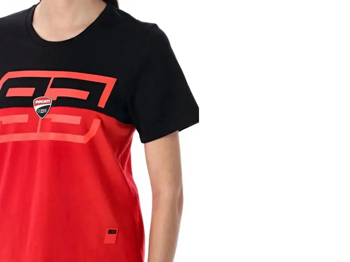 2539304 T-SHIRT DONNA UFFICIALE DUCATI DUAL MARC MARQUEZ 93