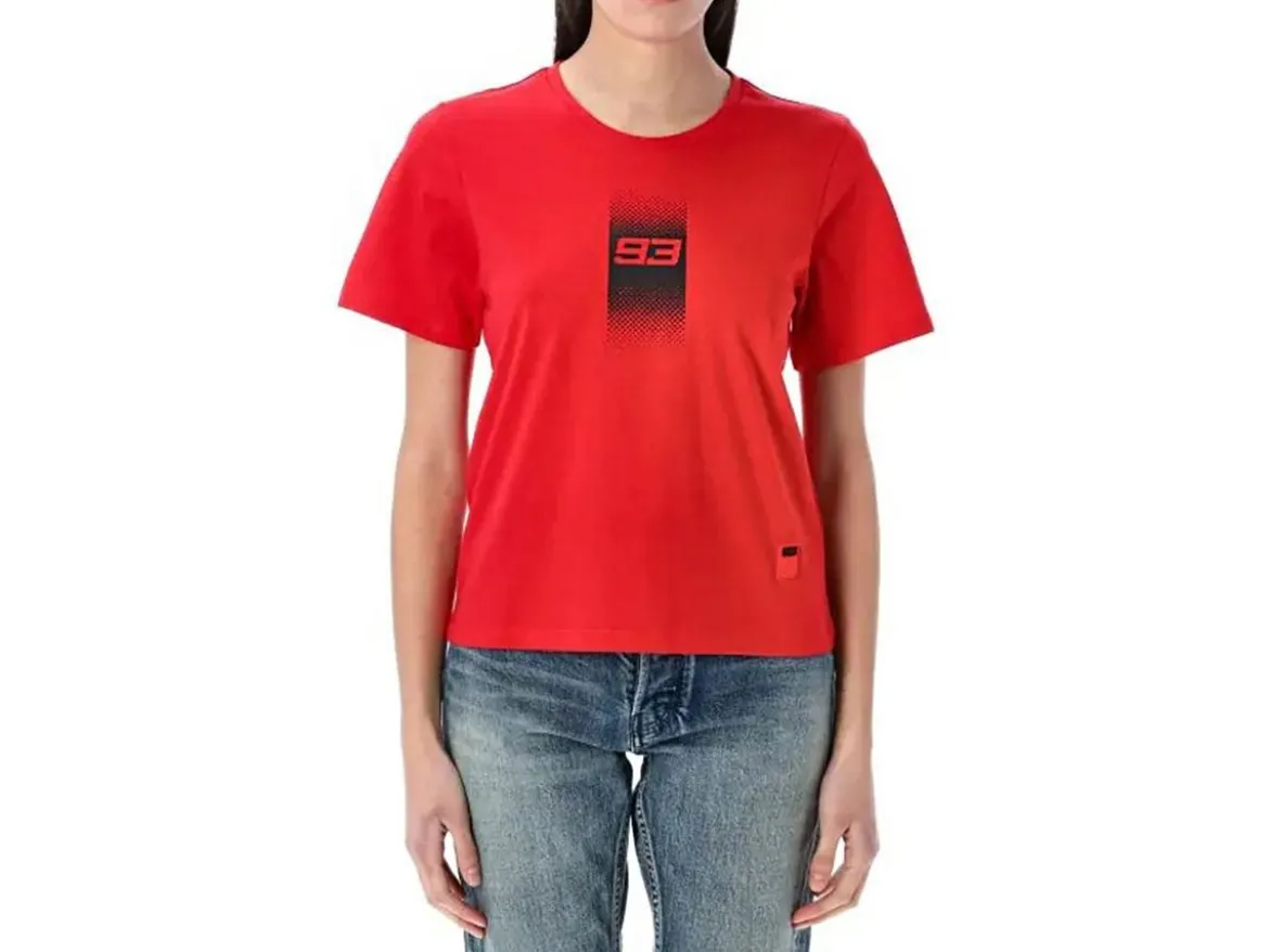 2533006 T-SHIRT DONNA UFFICIALE MARC MARQUEZ 93 PIXELLED