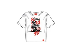 2533007 T-SHIRT DONNA UFFICIALE MARC MARQUEZ 93 FLAG