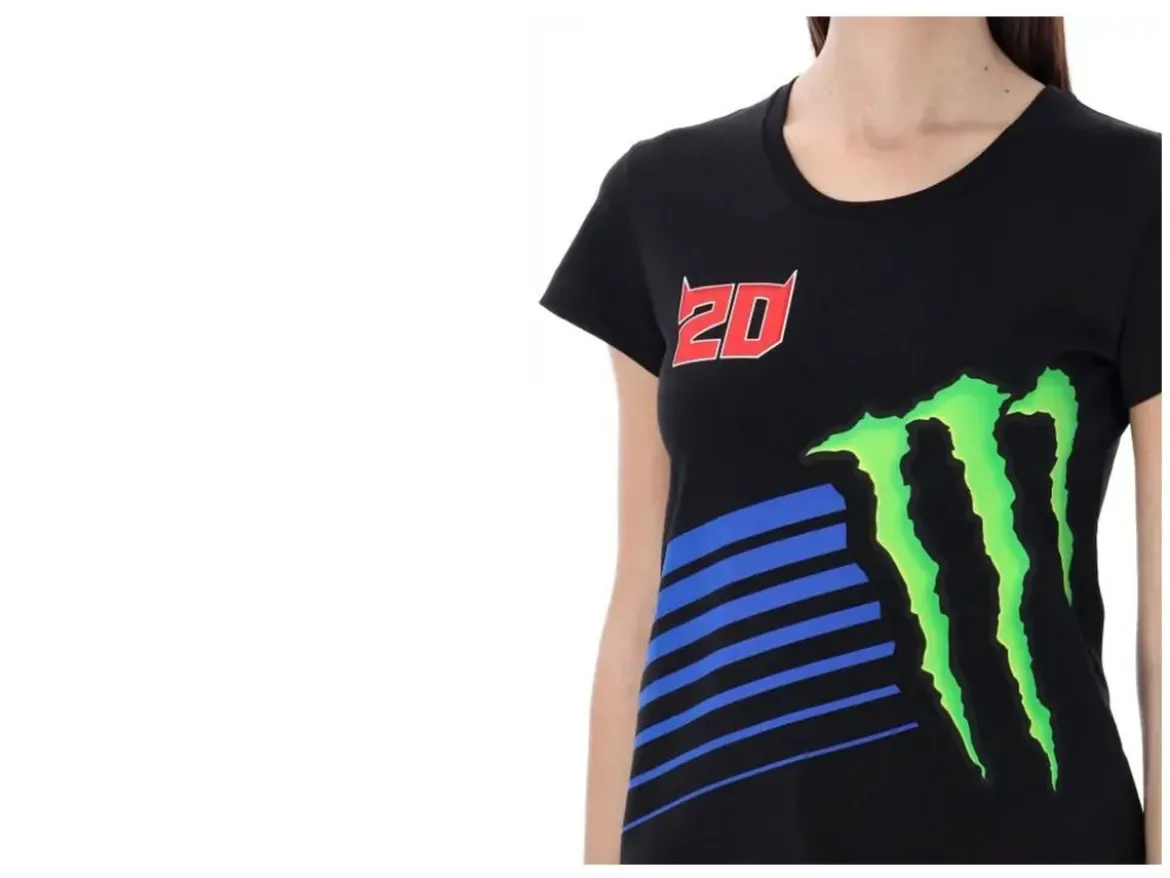 2333703 T-SHIRT DONNA UFFICIALE MONSTER ENERGY FABIO QUARTARARO 20