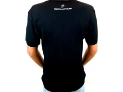 T-SHIRT ORIGINALE TERMIGNONI 4 USCITE BLACK 100% COTONE