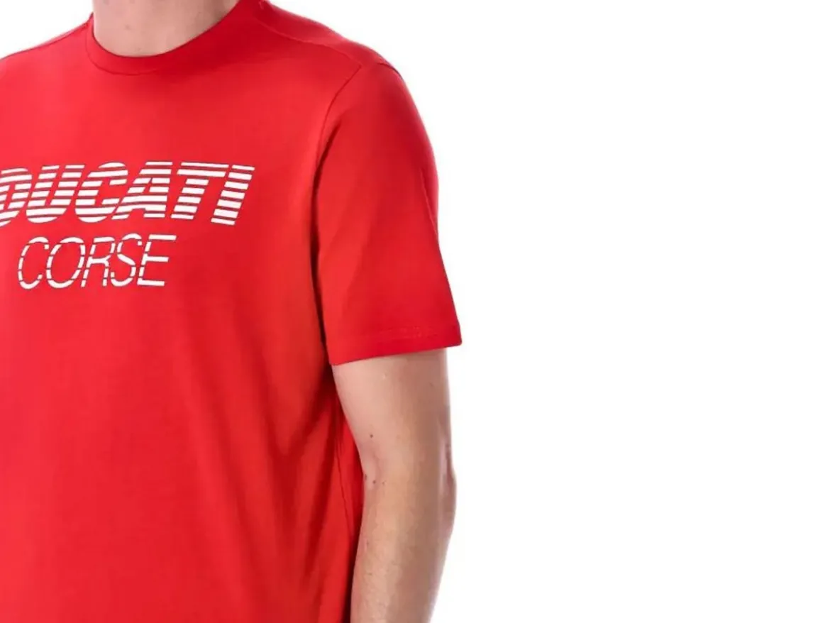 2436017 T-SHIRT UFFICIALE DUCATI CORSE ROSSA