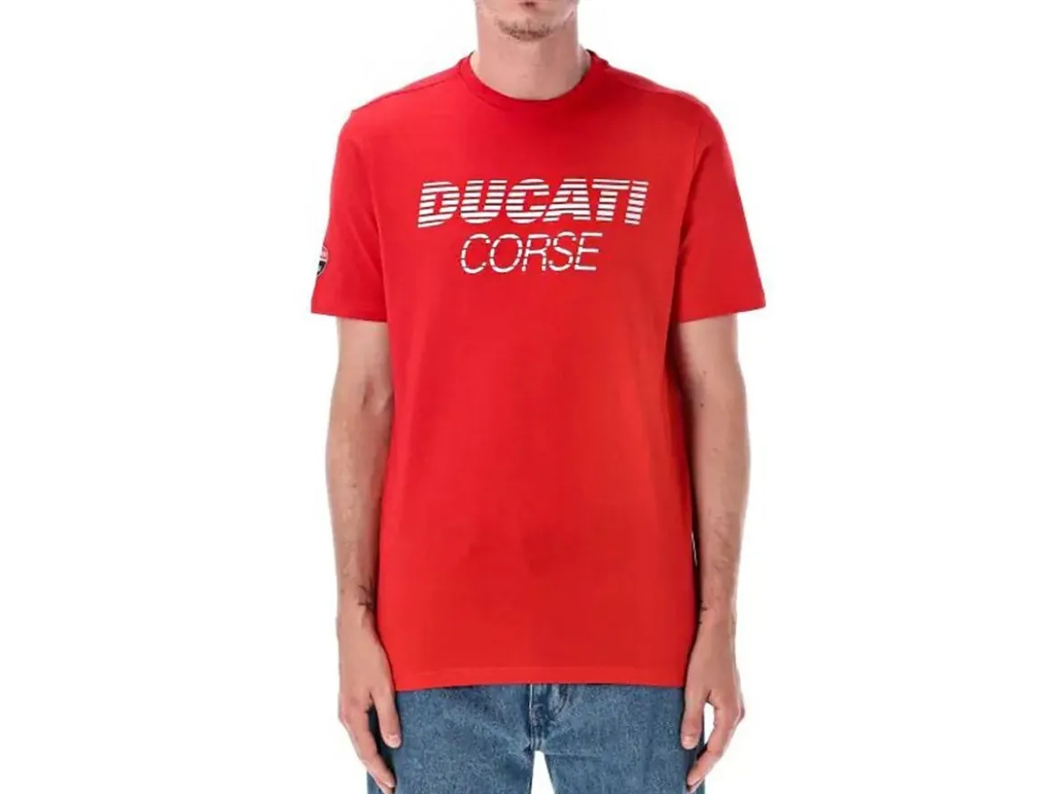 2436017 T-SHIRT UFFICIALE DUCATI CORSE ROSSA