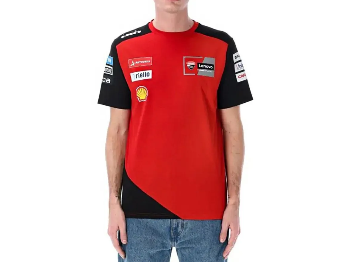 2536011 T-SHIRT UFFICIALE DUCATI REPLICA TEAMWEAR 2025