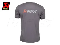 T-SHIRT UOMO GRIGIA UFFICIALE AKRAPOVIC