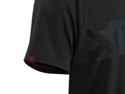 T-SHIRT UOMO NERA UFFICIALE AKRAPOVIC LINEA CORPO