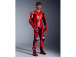 TUTA IN PELLE GP PLUS V4 SPRINT - 1 PEZZO ALPINESTARS