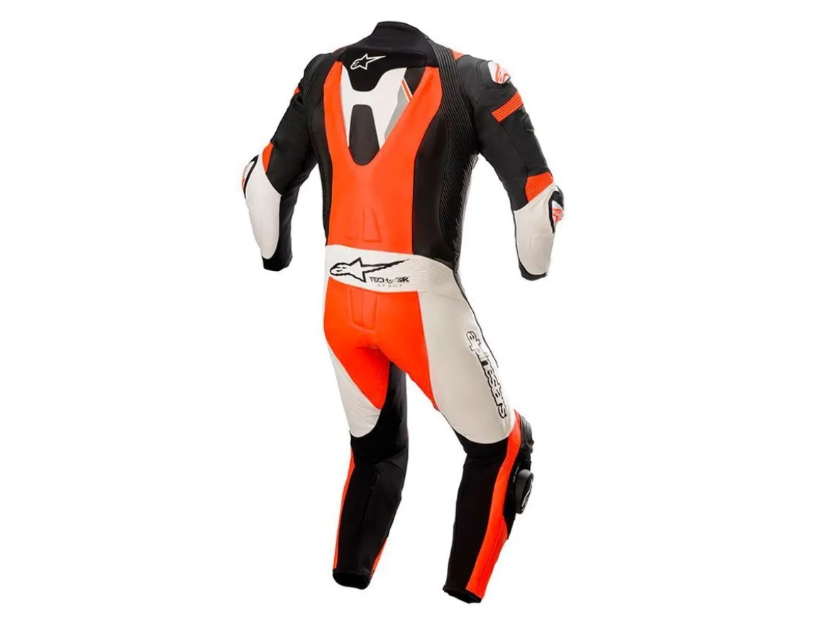 TUTA PELLE INTERA MISSILE IGNITION V2 ALPINESTARS NERO / BIANCO / ROSSO
