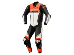 TUTA PELLE INTERA MISSILE IGNITION V2 ALPINESTARS NERO / BIANCO / ROSSO