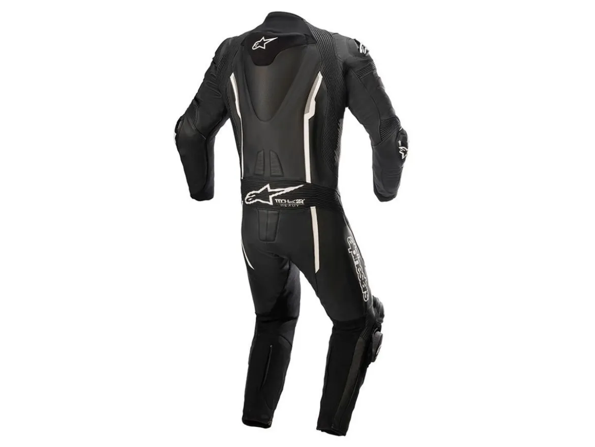 TUTA PELLE INTERA MISSILE V2 ALPINESTARS NERO / BIANCO