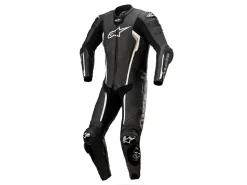TUTA PELLE INTERA MISSILE V2 ALPINESTARS NERO / BIANCO