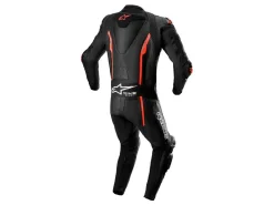TUTA PELLE INTERA MISSILE V2 ALPINESTARS NERO / ROSSO
