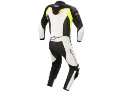 TUTA PELLE RACING GP FORCE CHASER ALPINESTARS GIALLO FLUO