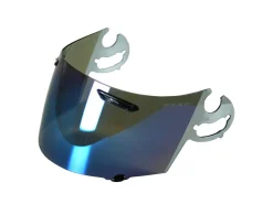 VISIERA ARAI STANDARD MIRROR BLUE TIPO-L SUPER AD.SIS PER CASCHI ARAI