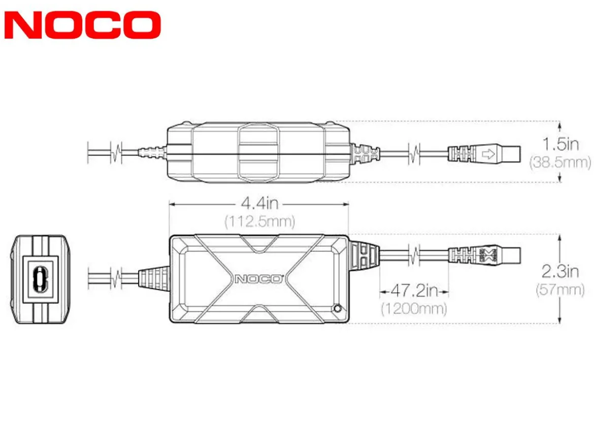 XGC4 ADATTATORE ALIMENTAZIONE 56W NOCO GENIUS